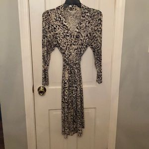 Button down dress with belt